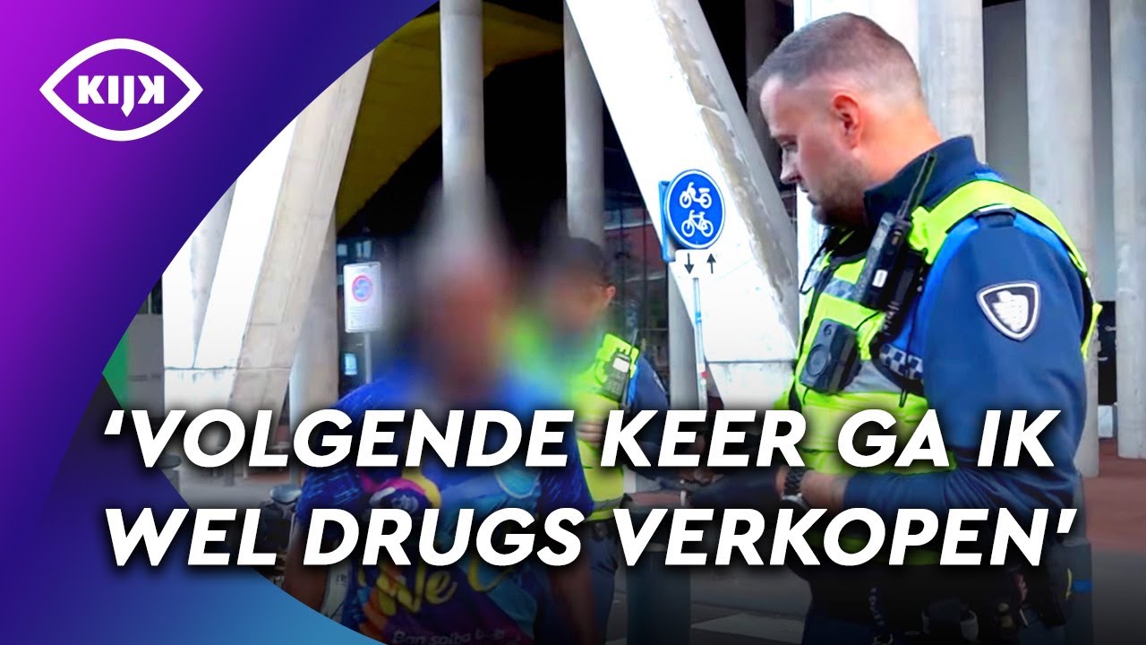 Boze STRAATMUZIKANT DREIGT met VERKOOP van VERBODEN MIDDELEN | Overtreders | KIJK Misdaad
