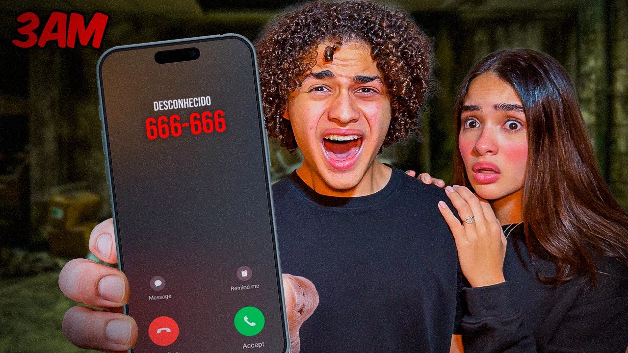 NUNCA LIGUE PARA NÚMEROS ESTRANHOS AS 3:00 HORAS DA MANHÃ 😱😱
