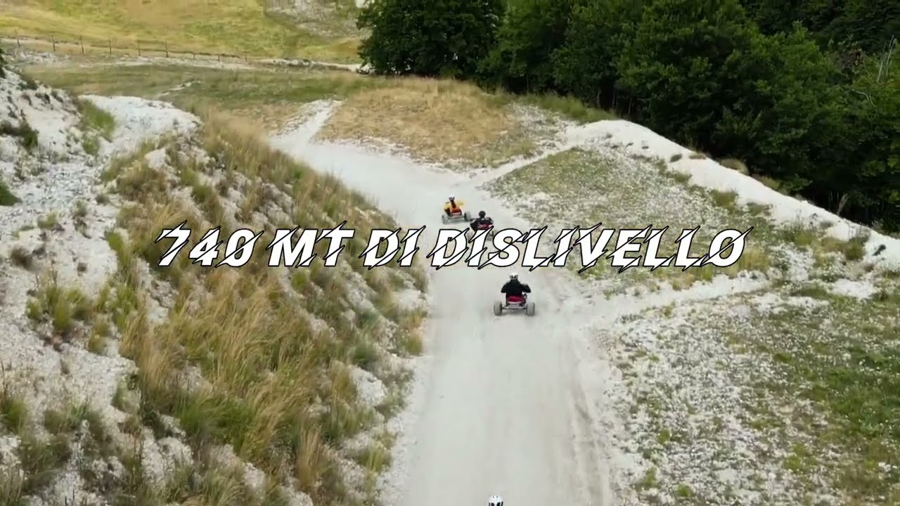 Mountain Cart a Monte Pratello: 7 km di discesa tra i boschi di Rivisondoli Roccaraso in Abruzzo! 🚡🛞