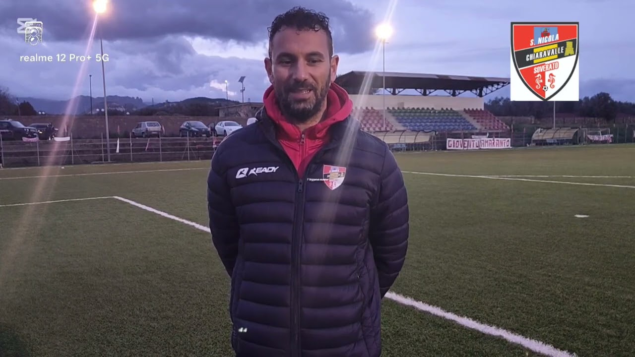 Intervista dopo partita al Tecnico del San Nicola Chiaravalle Soverato, Domenico Sisi. 