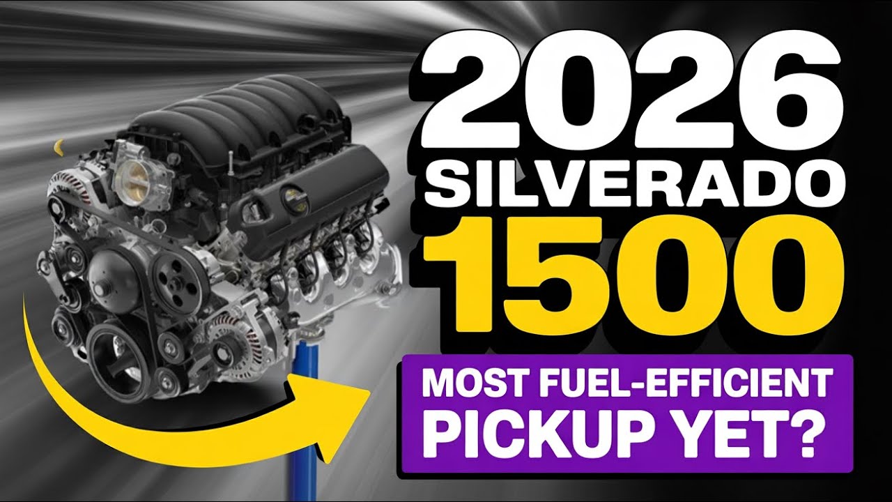 2026 Chevrolet Silverado 1500: The MOST FUEL EFFICIENT Pickup Truck Ever Made