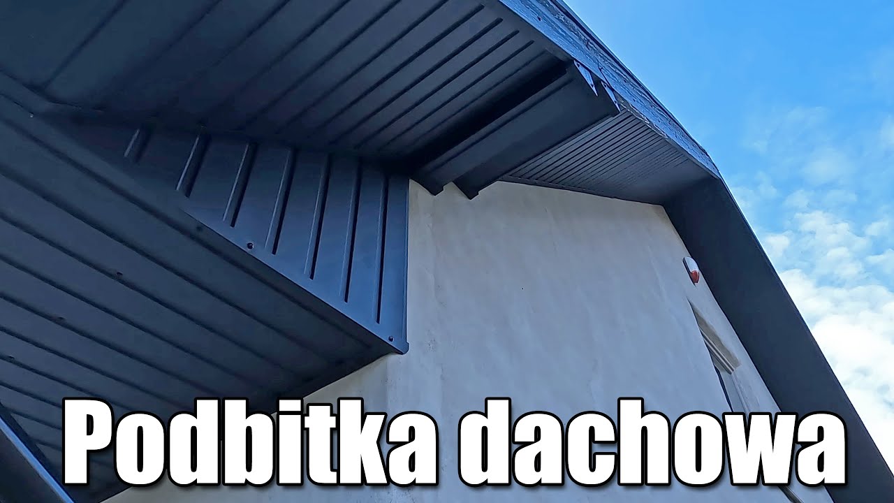 Podbitka dachowa w domu - Strawbale Vlog 161