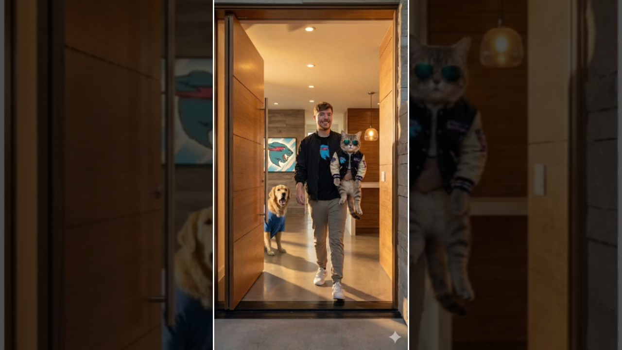MrBeast Brought a New Pet… BIG MISTAKE 😱🐶😼 