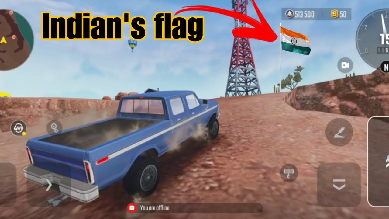 Indian flag #01 New Off Road Adventure Game - OffRoad 4x4 Driving Simulator - Gameplay 