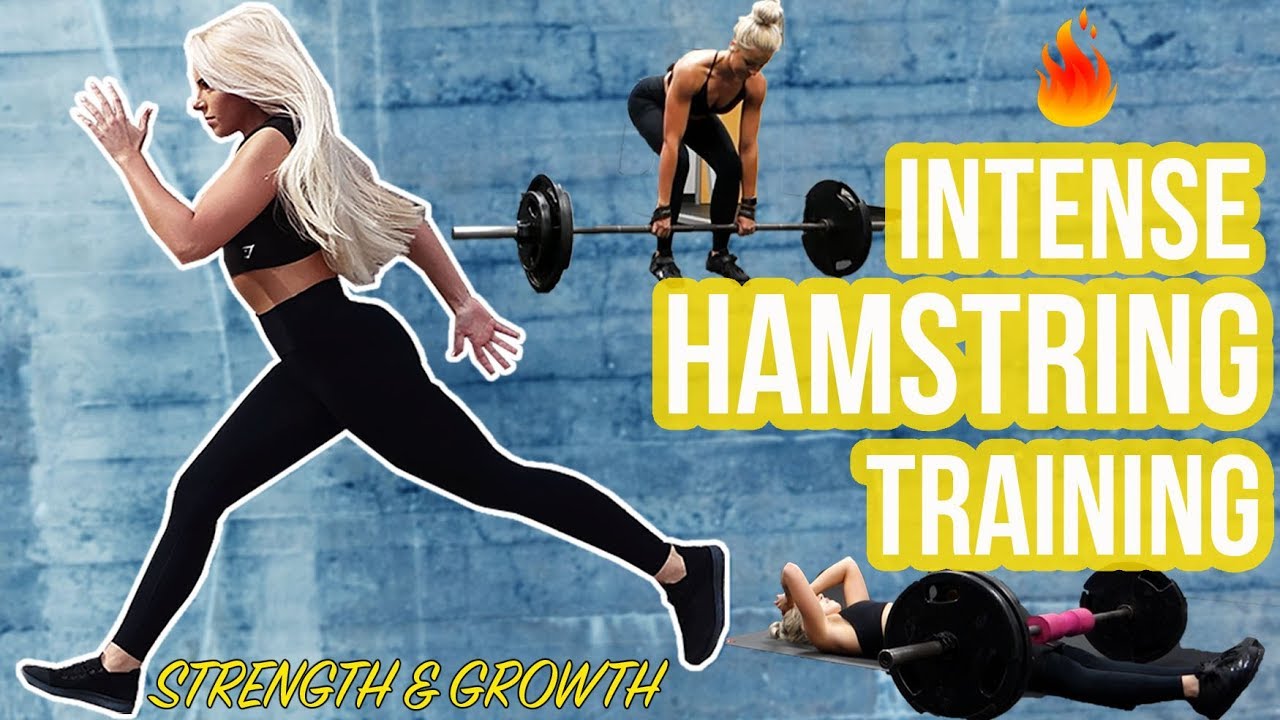 LEG DAY | HAMSTRING FOCUS + GLUTES WORKOUT! | Strength and Size