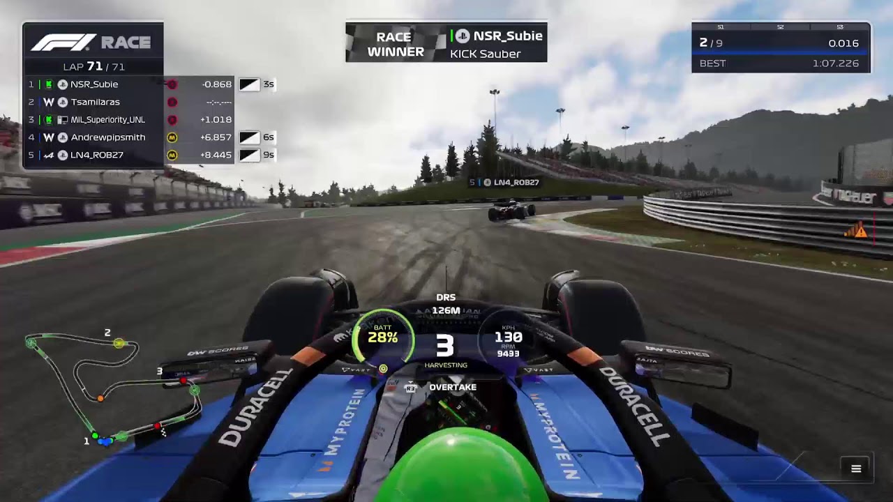 PRL Saturday's 100% season 2 race 6 Austria 