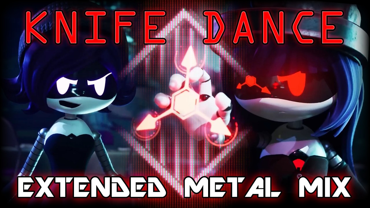 [Murder Drones] Knife Dance by @AJDiSpirito &ndash; extended synth metal mix by FARADAY CAGE
