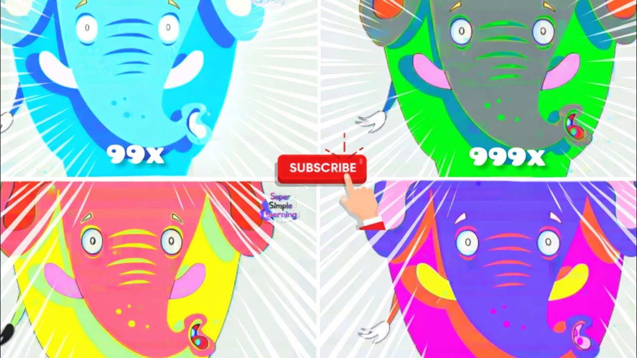 Super Simple Songs – Hickory Dickory into 9999999999x speed klasky csupo Effects! 