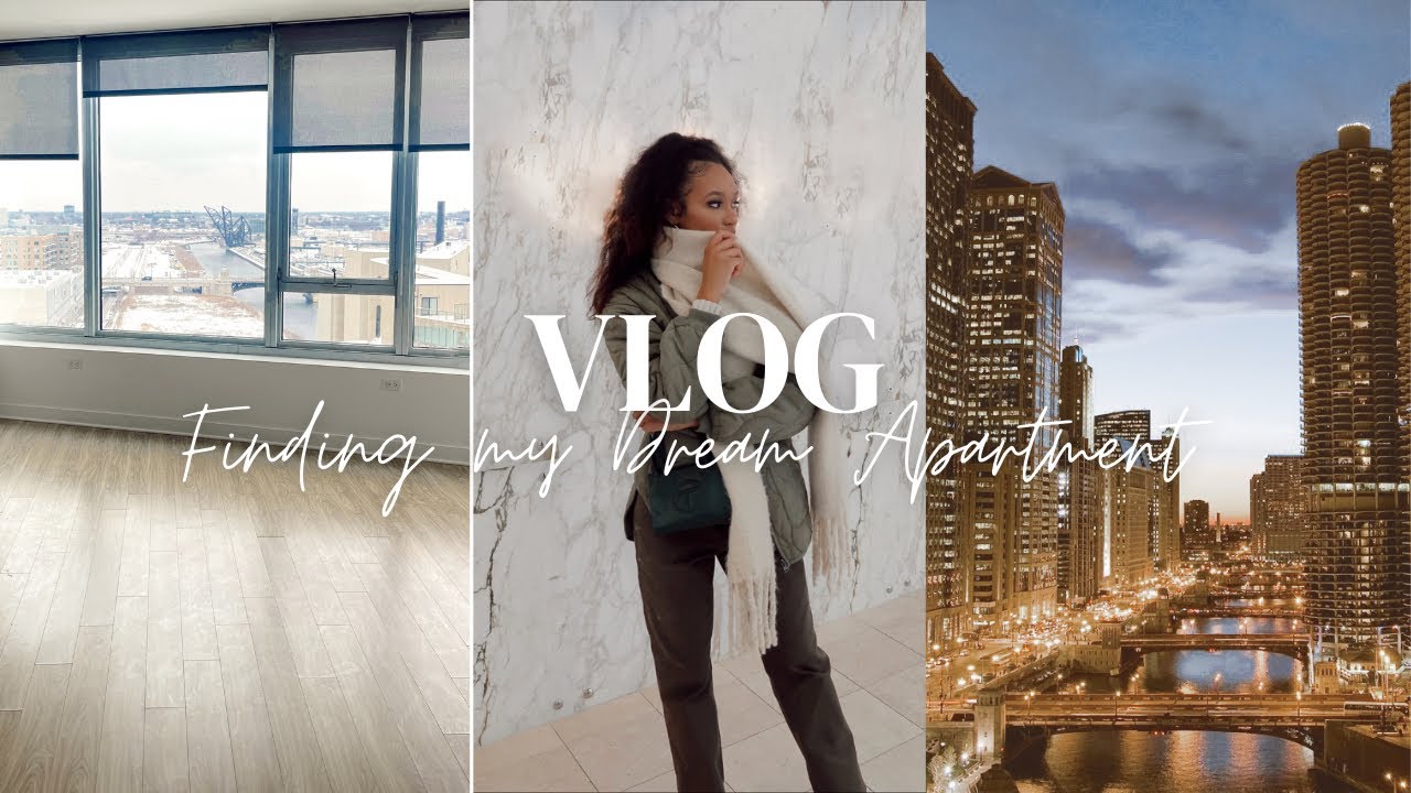 IM MOVING TO CHICAGO! LUXURY HIGH RISE APARTMENT HUNT WITH ME IN THE DOWNTOWN AREA! | MY FIRST APT