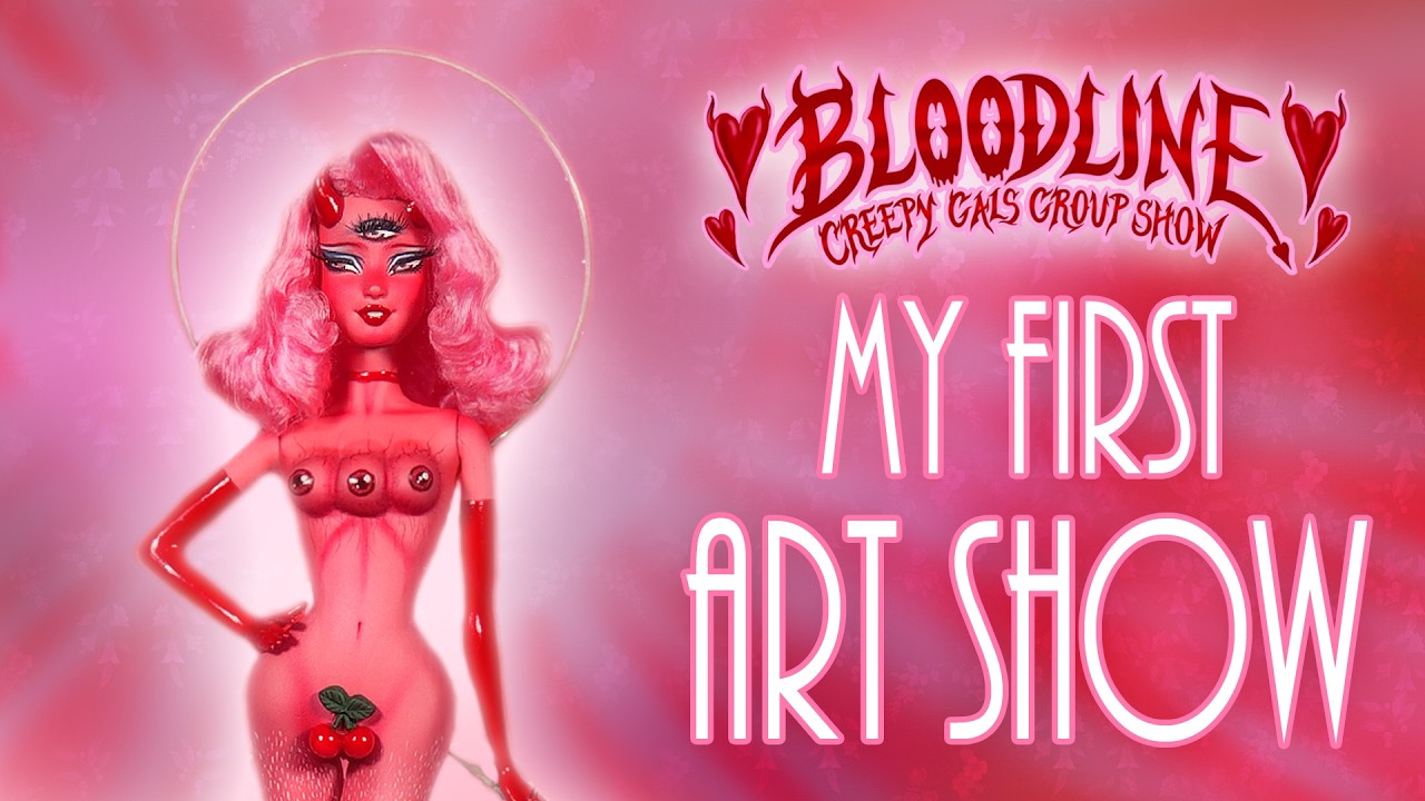 Attended My First Art Show! ❤️ 💕 [ CREEPYGALS 2026 ]