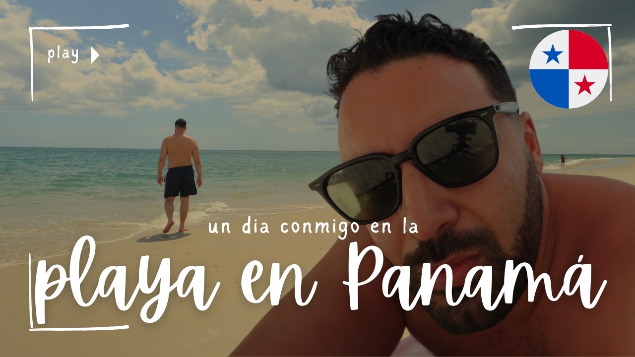 como es un domingo de playa en Panamá? Vlog chill