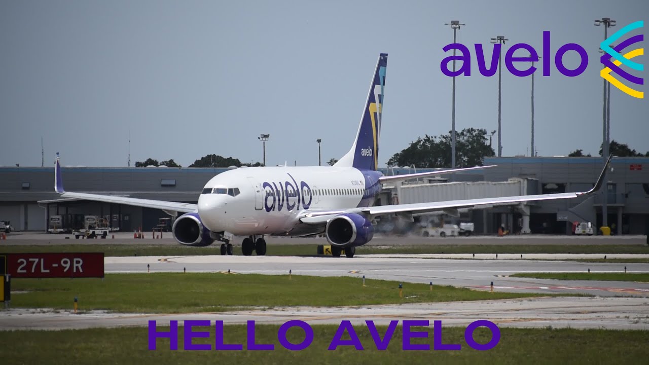 Hello Avelo! Melbourne Orlando International Airport(MLB) Spotting 2