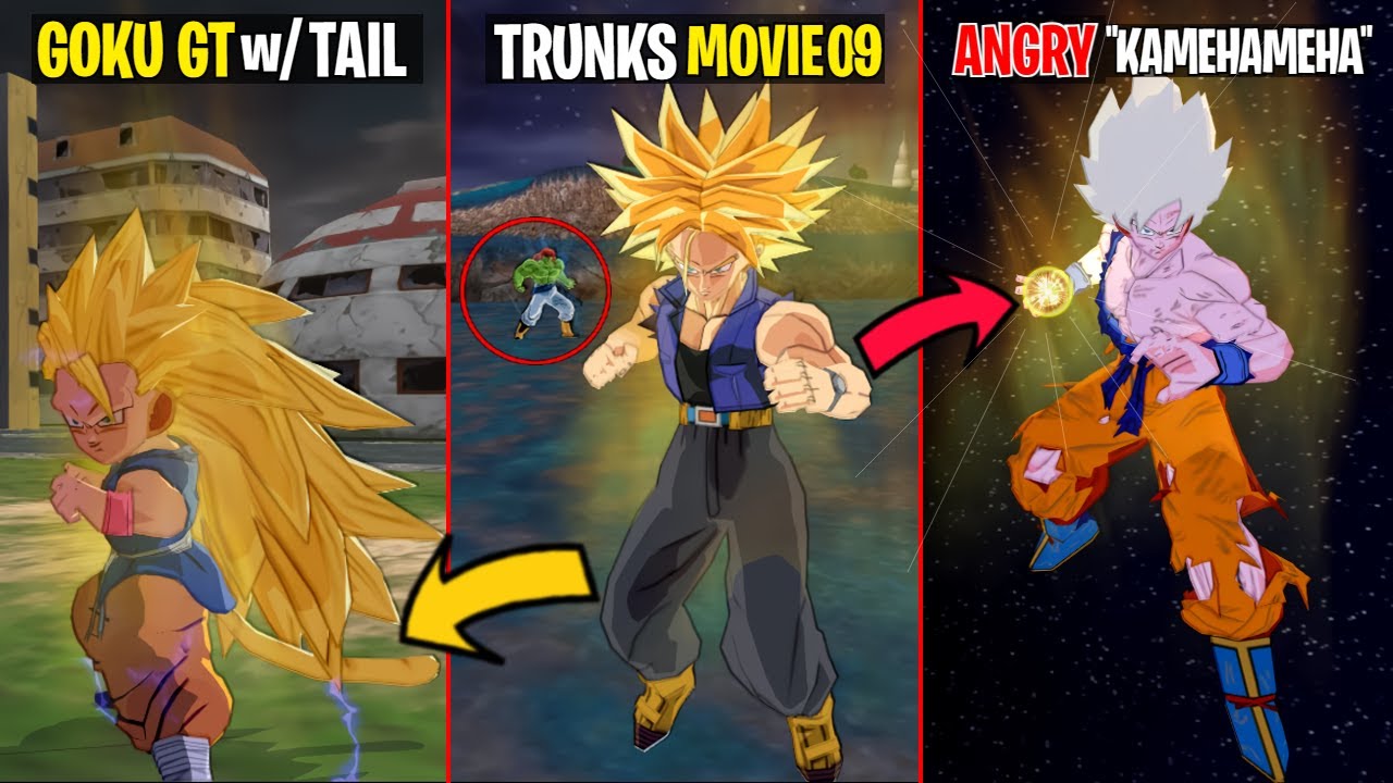 7 PERSONAJES del TENKAICHI 3 ARREGLADOS por MODS | Zenkai Z