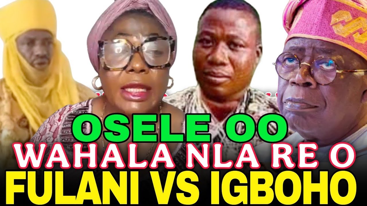 LOBATAN!! OLORI FULANI NI KI IJOBA GBE ETO AABO ILE YORUBA FUN OUN. AWON OMO YORUBA FARAYA SORO JADE