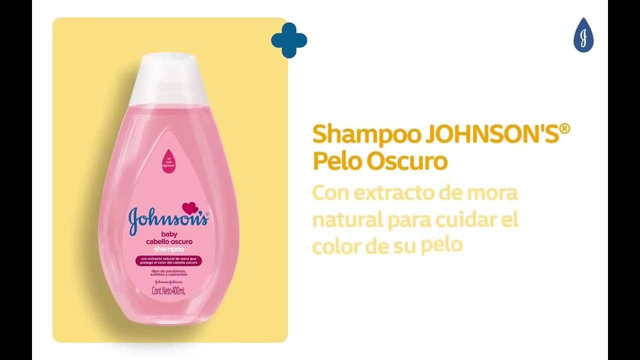 Shampoo Beb&eacute; JOHNSON'S&reg; Cabello Oscuro