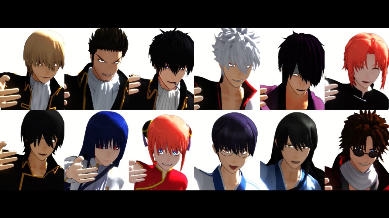 【MMD銀魂】さむらい達のぼかろころしあむ