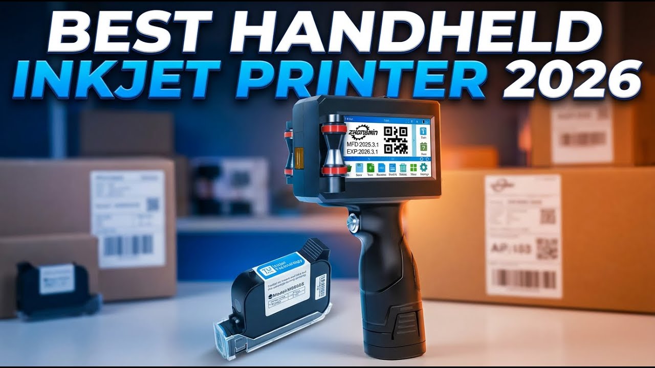Best Handheld Inkjet Printer 2026: Top 5 Portable Printers for Industrial & DIY Projects