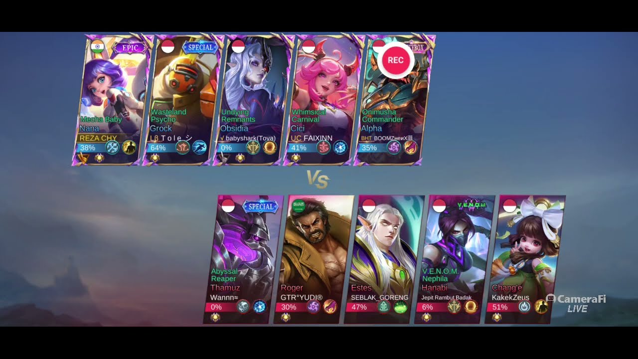 NANA SOLO RANK MYTHICAL MOBILE LEGENDS