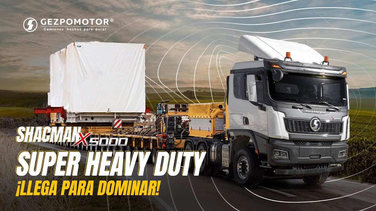 ¡Nueva! Shacman X5000 Super Heavy Duty ¡Llega para dominar!