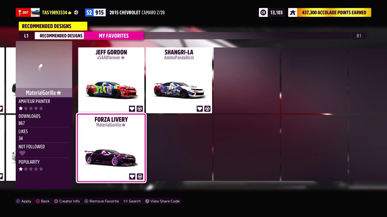 Cruising in forza horizon 5