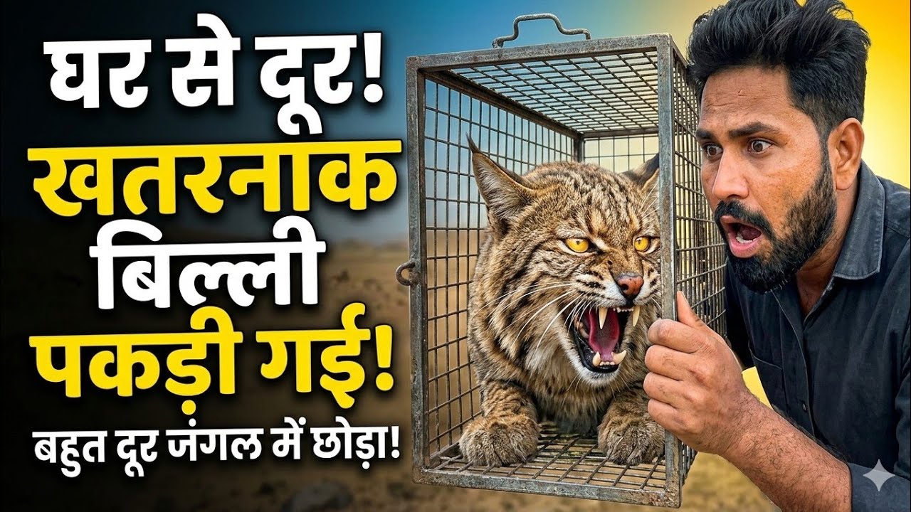 खतरनाक बिल्ली को पकड़ कर हमने क्या किया?