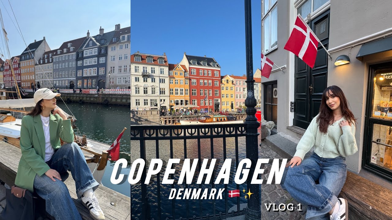 My First Day in Copenhagen! سافرت لأغلى مدينة في أوروبا ( كوبنهاكن ) الدانمارك🇩🇰✨