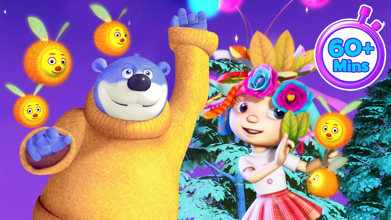 دنيا روزي | دعونا نشاهد رقصة الحشرات المتوهجة! 🌟   فيديو مدته ساعة واحدة