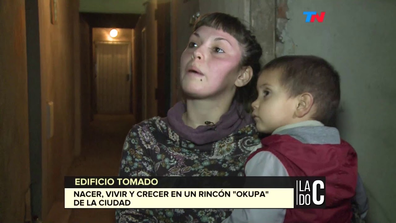 Edificio tomado, un rincón 