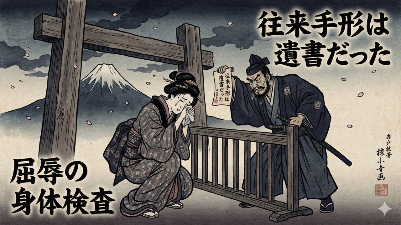 江戸時代の命がけの旅！往来手形に隠された衝撃の「遺言」