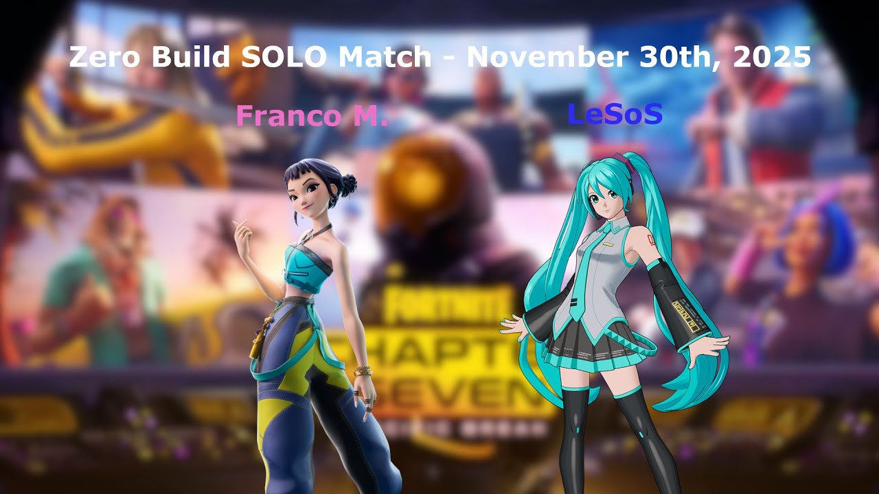 Mirror, mirror on my phone, who's the baddest? Us, Hello - ZB DUOS Match ft LeSoS - Nov. 30th, 2025