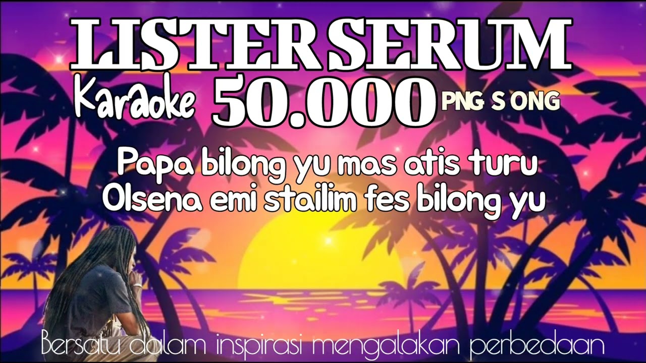 #karaoke|| 50.000 LISTER SERUM PNG ||