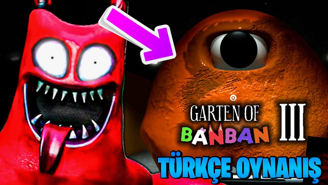 Stinger Flynn Zihin Kontrol Ediyor || Garten Of Banban Chapter 3 Türkçe Oynanış Çıktı || FULL GAME