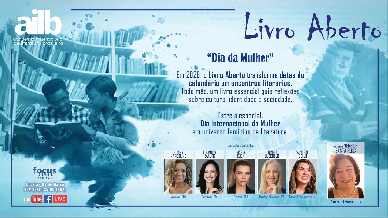Dia Internacional da Mulher | LIVRO ABERTO