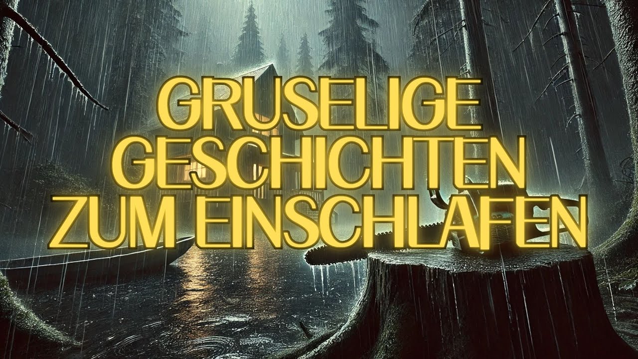 Gruselige Geschichten zum Entspannen und Schlafen | Regengeräusche zum Schlafen | Vol.17