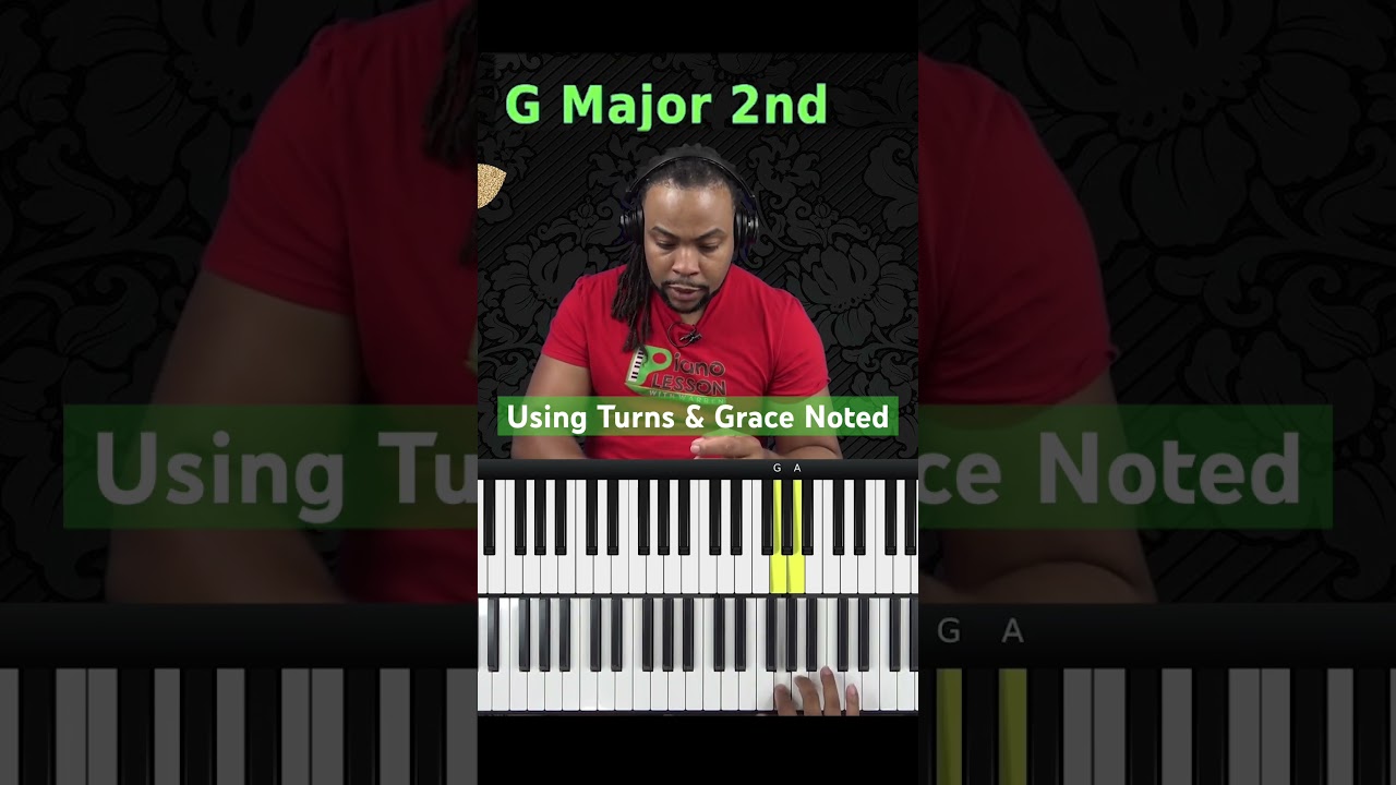 Using Turns & Grace Notes On The Piano