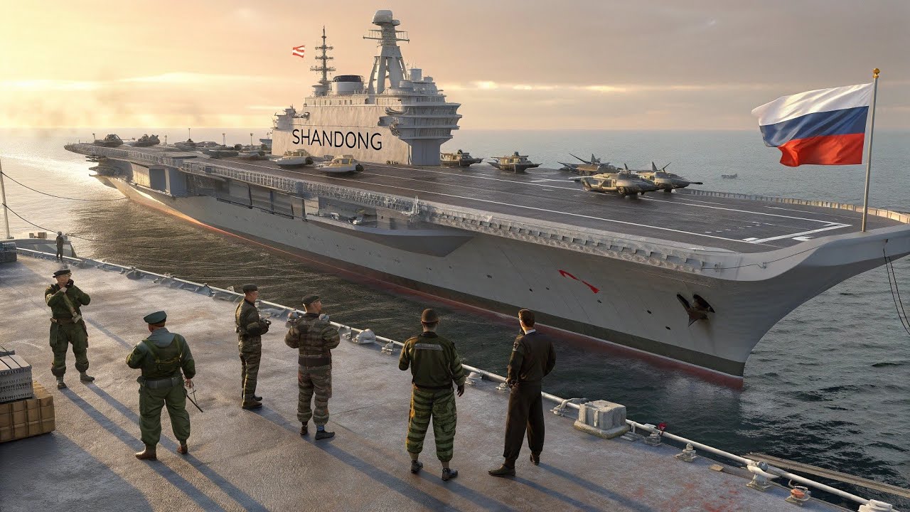 «Шандонг раскрыт: российские военные не верят своим глазам!»