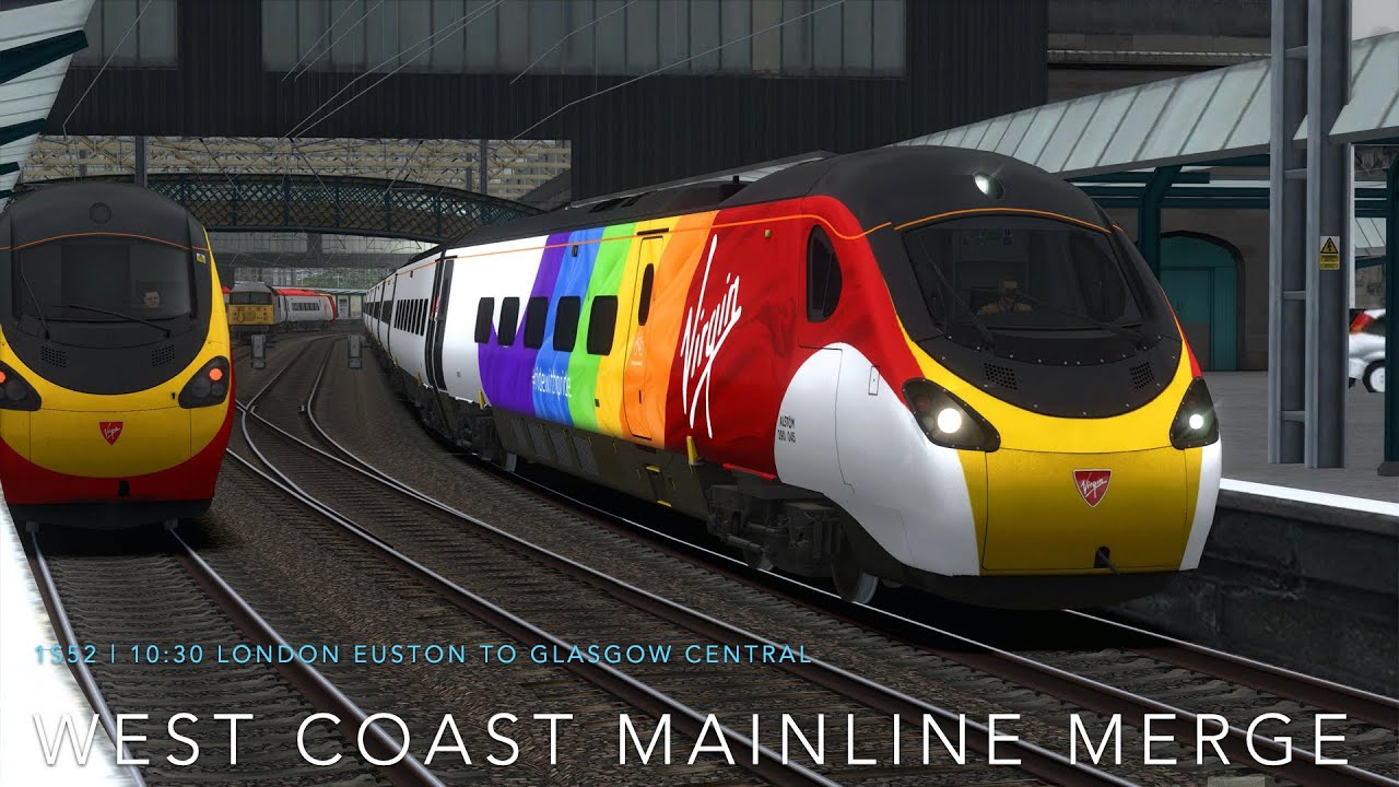 Train Simulator 2020: AP Class 390 'Pendalino' SP | West Coast Mainline Merge
