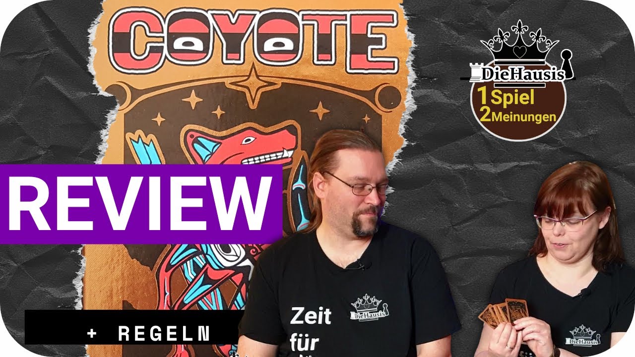 COYOTE | Regeln + Meinung - Kartenspiel für 3-6 Personen