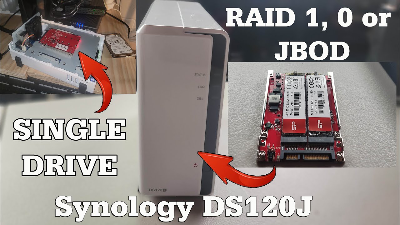 Synology DS120J Single Disk RAID? | JoeteckTips