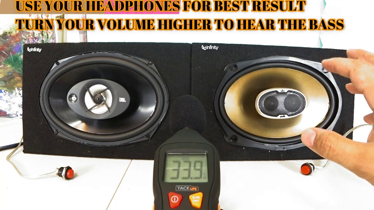 Stop Buying BS! Polk Audio DB691 VS JBL Stage 9603 6x9 car audio subwoofers midbass midrange speaker