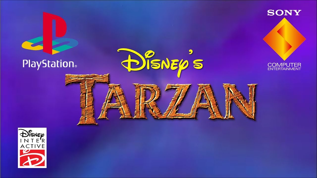 Opening to Disney's Tarzan UK PS1 Game (1999)