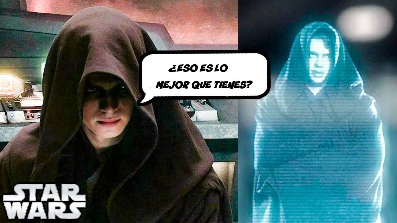 Lo Que Anakin Le Dijo a Sidious Antes de Su Duelo con Obi-Wan (NO ESTÁ EN LA PELÍCULA)