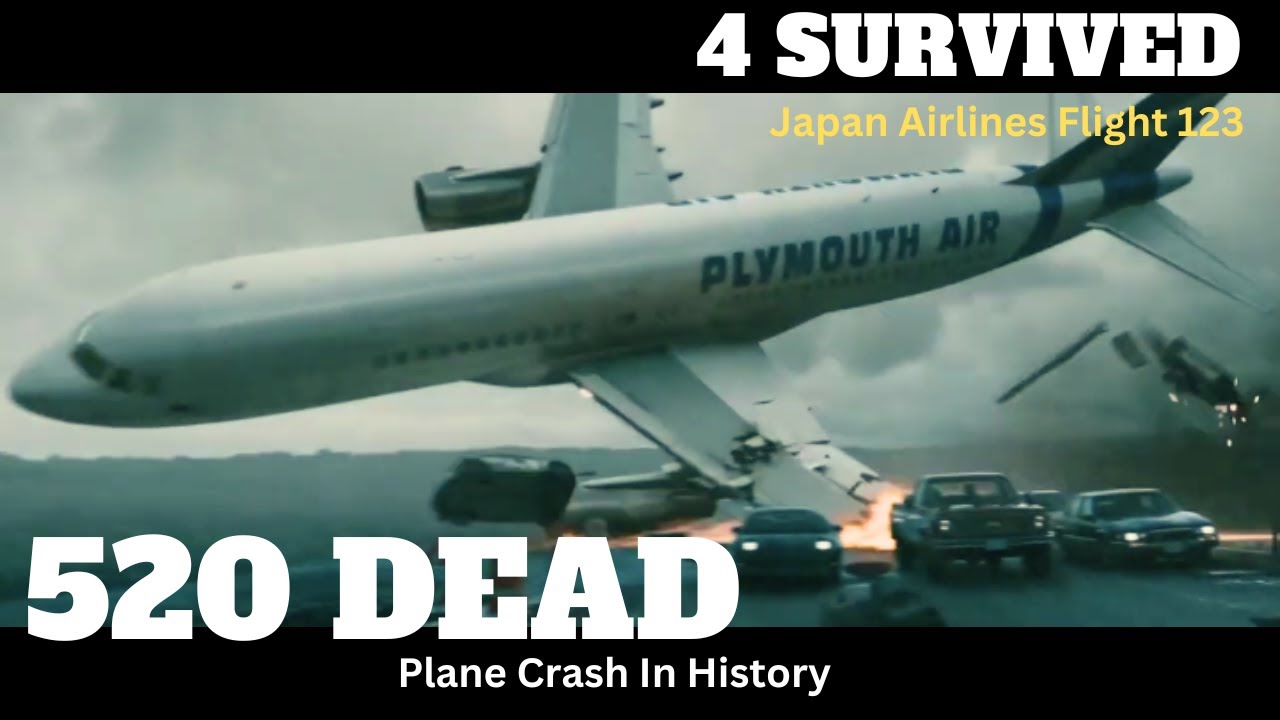 520 Dead, 4 Miraculous Survivors: The Story of Japan Airlines Flight 123 #story