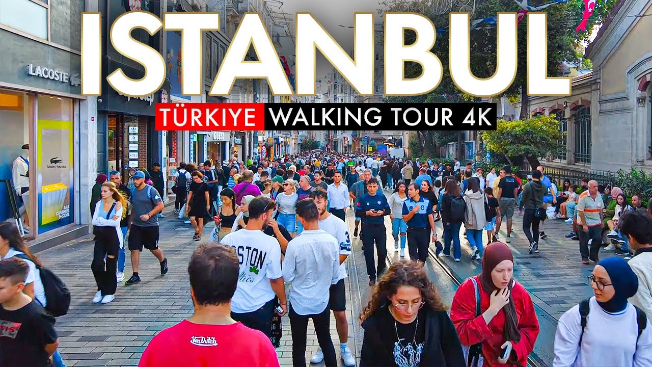 СТАМБУЛ 🇹🇷 Прогулка по Таксиму и Истикляль днём
