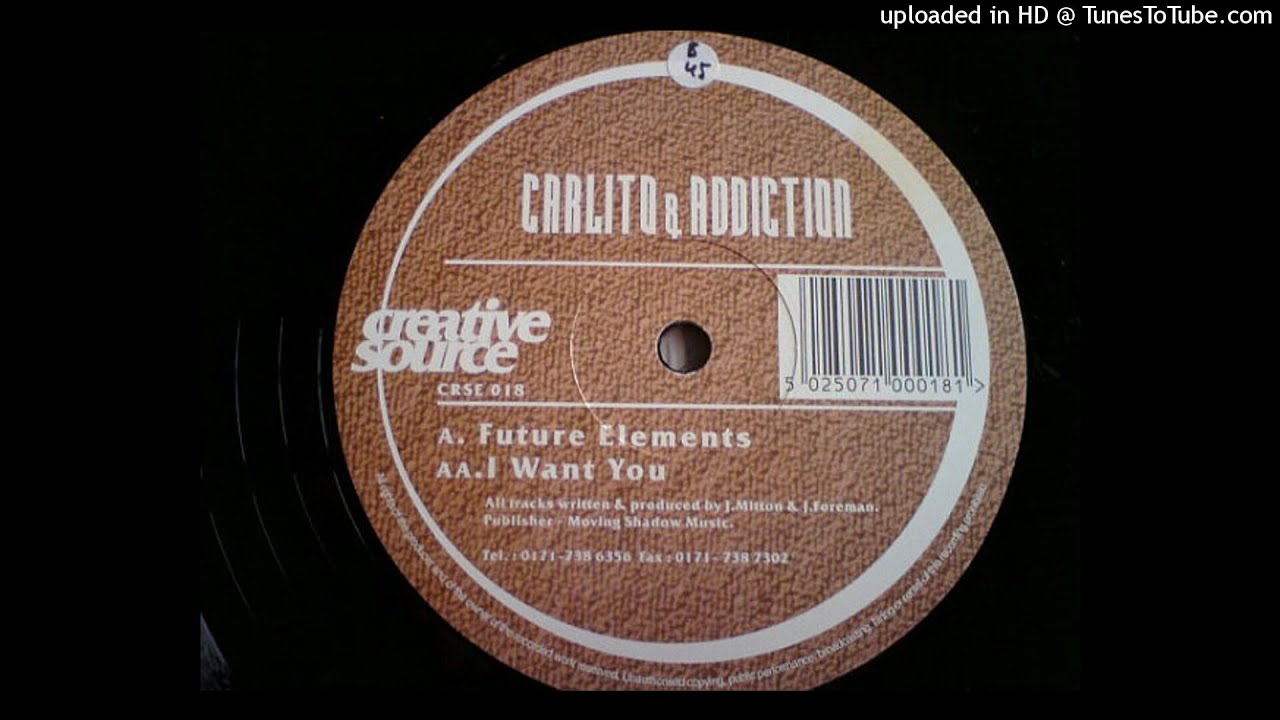 Carlito & Addiction - I Want You (Creative Source 018)