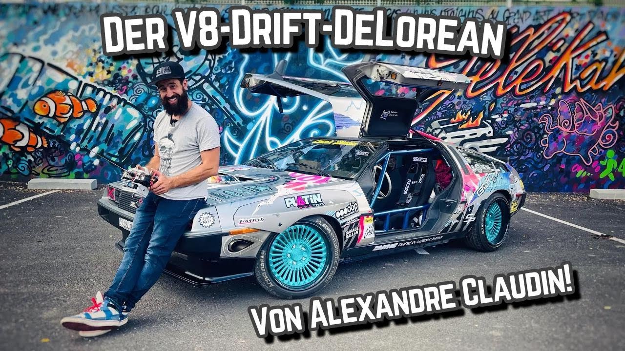 Alexandre Claudins 400 PS starker Delorean V8: Drift-Action pur!