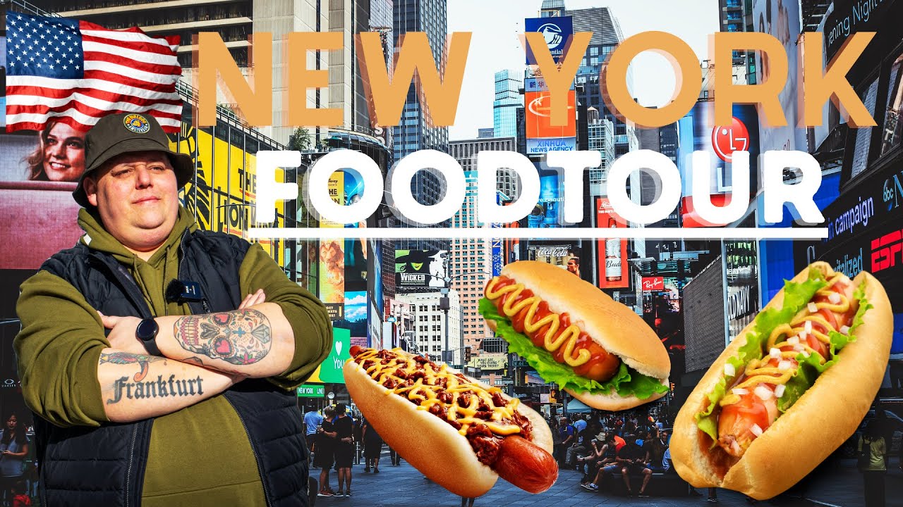 Auf der Suche nach dem besten Hotdog in NEW YORK | New York Foodtour
