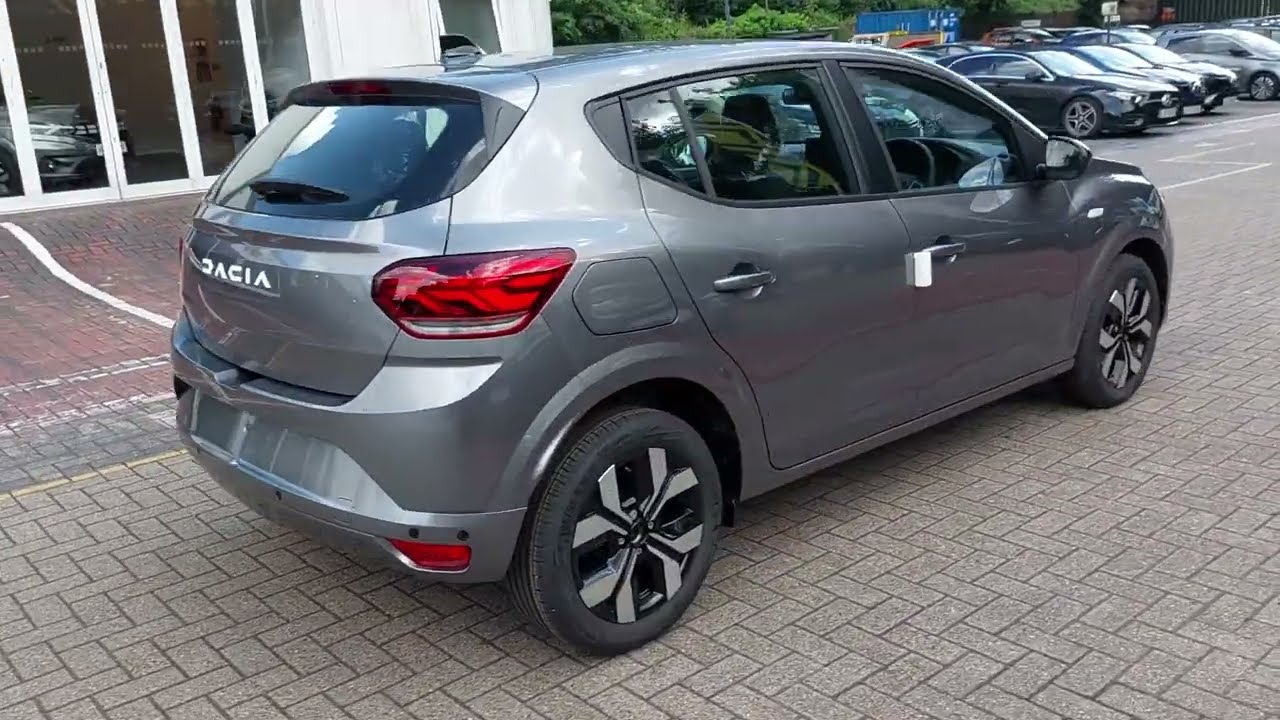 BRAND NEW 2024 Dacia Sandero Petrol Manual Journey in Shadow Grey @ Dacia Croydon