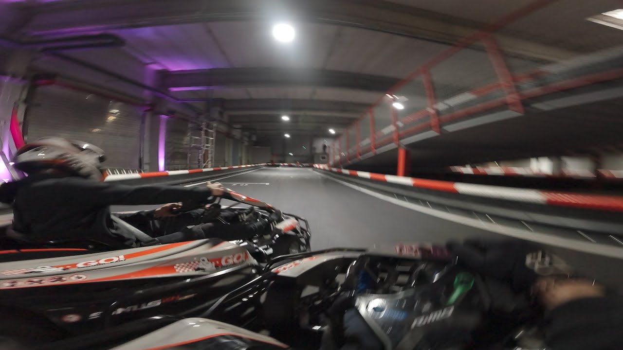 Crash an Silvester - GoKart fahren mit Gans 🏎️ | E-kart Kaiserslautern Indoor #gokart #2024 #germany