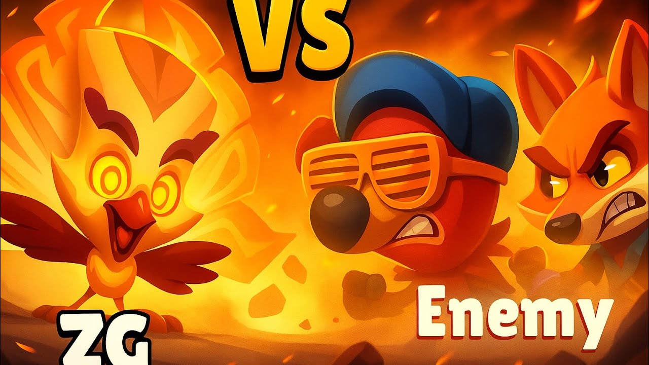 Zooba GamePlay with RAVI level15 VS Enemy
